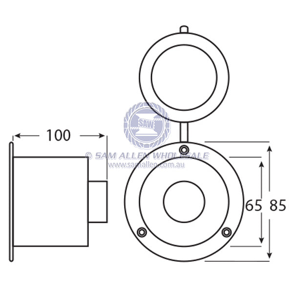 ARAVON SHOWER BOX - SHORT HOSE & HEAD KIT