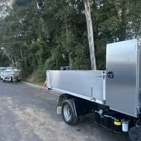 tipper truck sides and tool box