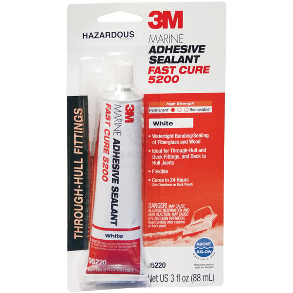 3M MARINE ADHESIVE SEALANT FAST CURE 5200