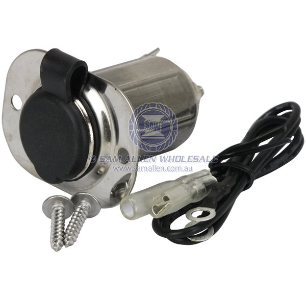 CIGARETTE LIGHTER - STAINLESS STEEL