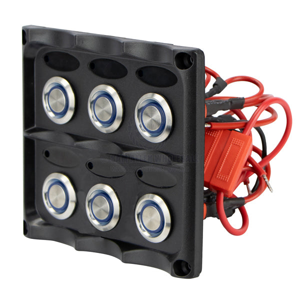 RELAXN SWITCH PANELS - SPLASHPROOF S/S PUSH BUTTON