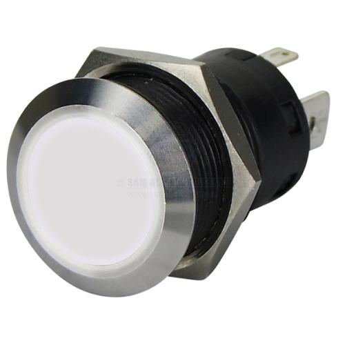 RELAXN 20A PUSH BUTTON SWITCHES - STAINLESS STEEL