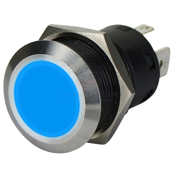 RELAXN 20A PUSH BUTTON SWITCHES - STAINLESS STEEL
