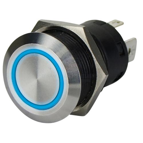 RELAXN 20A PUSH BUTTON SWITCHES - STAINLESS STEEL