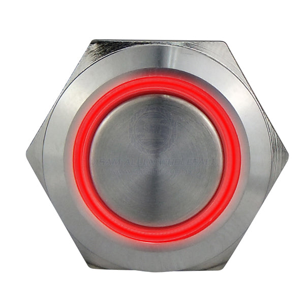RELAXN 20A PUSH BUTTON SWITCHES - STAINLESS STEEL