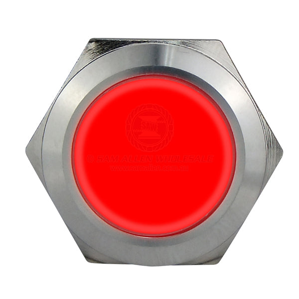 RELAXN 20A PUSH BUTTON SWITCHES - STAINLESS STEEL - PRE-WIRED