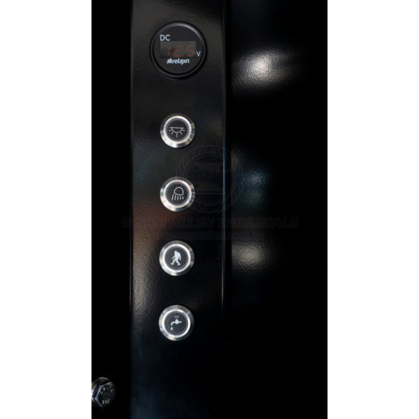 RELAXN 20A PUSH BUTTON SWITCHES - STAINLESS STEEL - PRE-WIRED