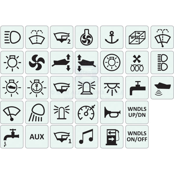 SWITCHES - C7 ROCKER - WATERPROOF