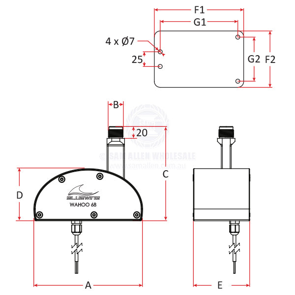 ELECTRIC ANTENNA MOUNTS