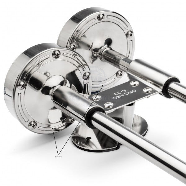 TRUMPET - SHORTY - STAINLESS STEEL