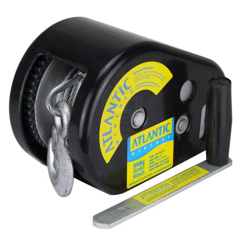 ATLANTIC WINCH - HAND - BRAKE - 5:1 trailer winch