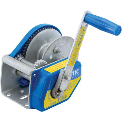 ATLANTIC WINCH - HAND - BRAKE - 10:1 Winch brake Atlantic 10:1 500kg lift no cable trailer winch
