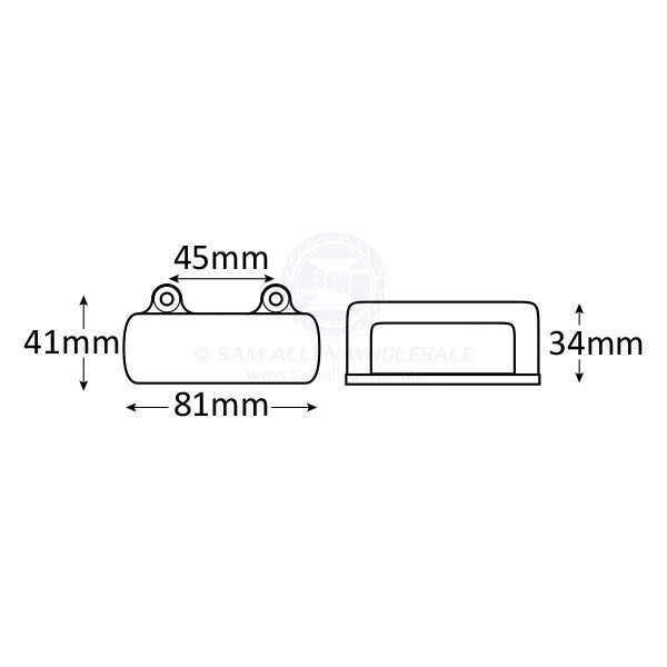 LED - NUMBER PLATE LAMPS