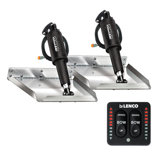 LENCO TRIM TAB KITS - EDGE MOUNT - LED INDICATOR TACTILE SWITCH WITH BUILT-IN AUTO RETRACT