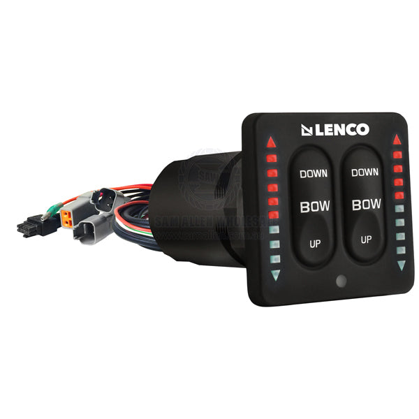 LENCO TRIM TAB SWITCH KIT - LED INDICATOR INTEGRATED