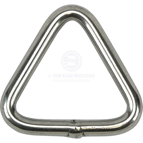 TRIANGLE RINGS - STAINLESS STEEL