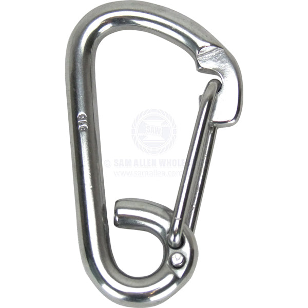 SNAP HOOK - ASYMMETRIC - STAINLESS STEEL