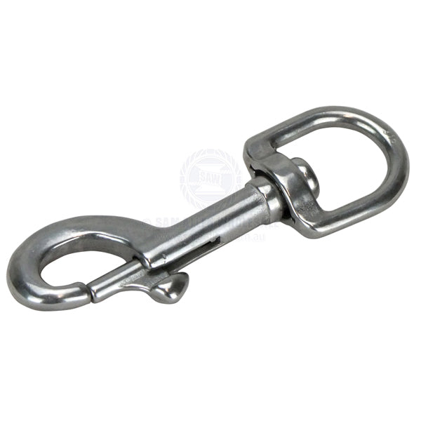 HOOK - SNAP BOLT - SWIVEL EYE - STAINLESS STEEL