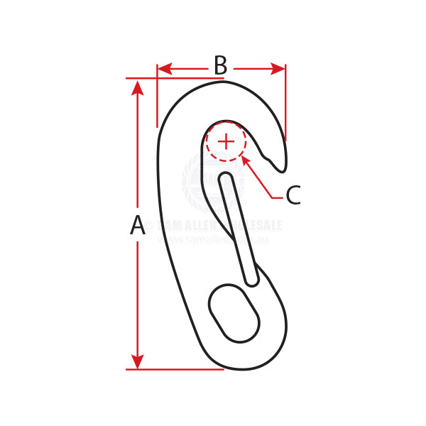SNAP HOOKS - CAST STAINLESS STEEL