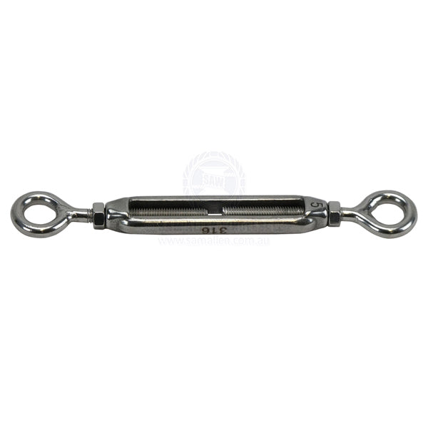 TURNBUCKLES - OPEN BODY - EYE & EYE - S/S