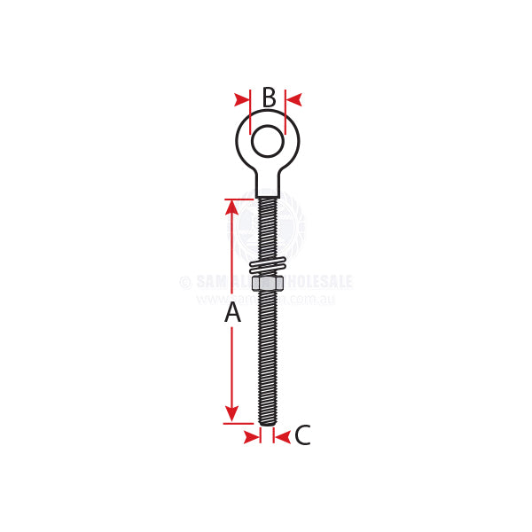 EYE BOLTS - STAINLESS STEEL