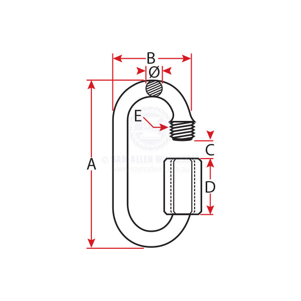 QUICK LINKS - STAINLESS STEEL