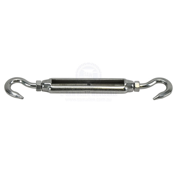 TURNBUCKLES - OPEN BODY - HOOK & HOOK - S/S