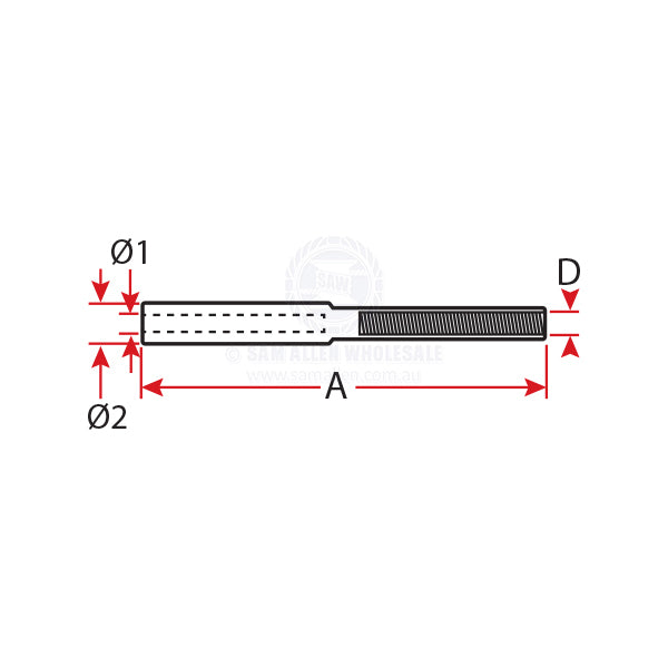 SWAGE TERMINALS - INTERNAL THREAD - S/S