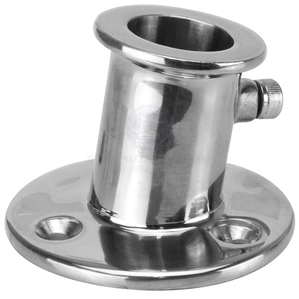FLAG POLE SOCKETS - STAINLESS STEEL