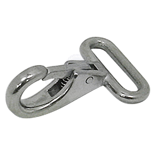 WEBBING HOOK - SNAP - STAINLESS STEEL