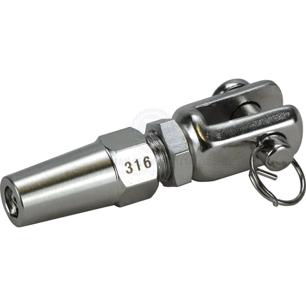 SWAGELESS TERMINAL - FORK - S/S