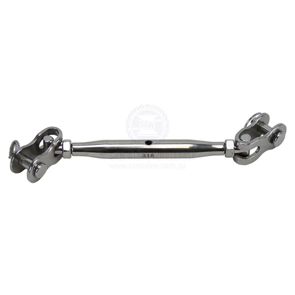 TURNBUCKLES - CLOSED BODY - TOGGLE & TOGGLE - S/S