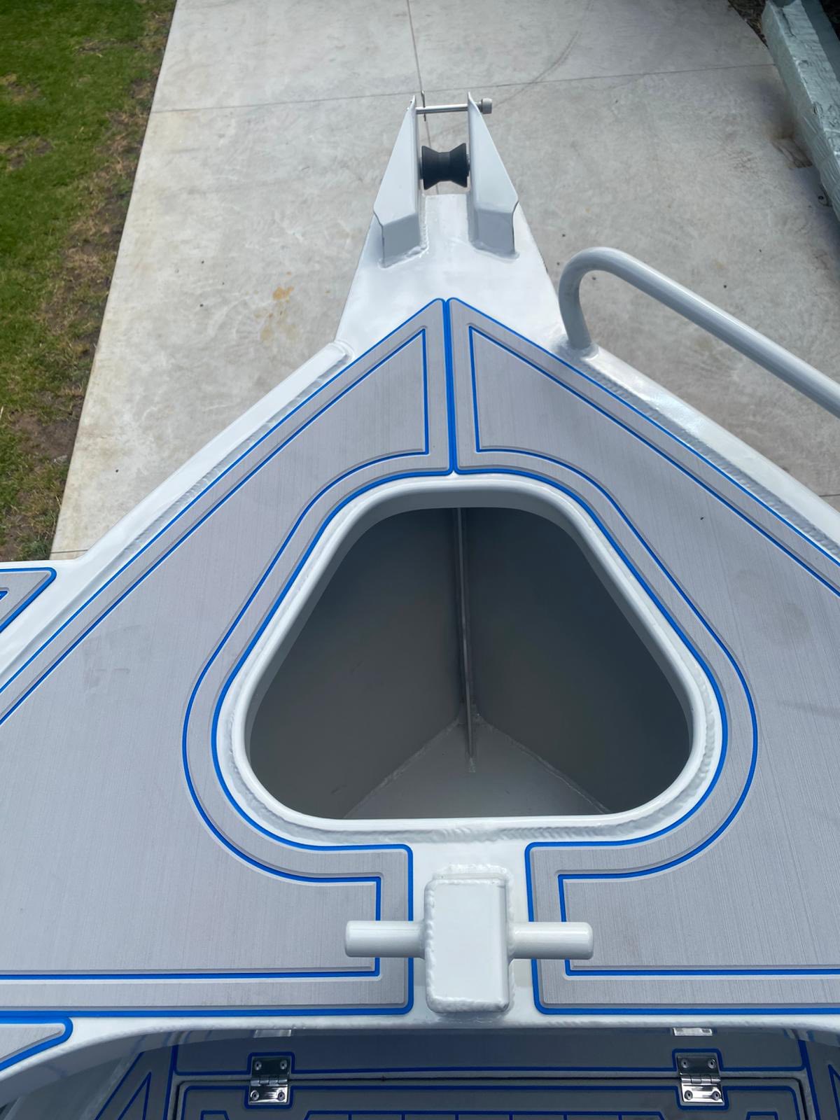 Shadow 550 side console- Coffs Metal Works Boats WPM Edition aluminum boat