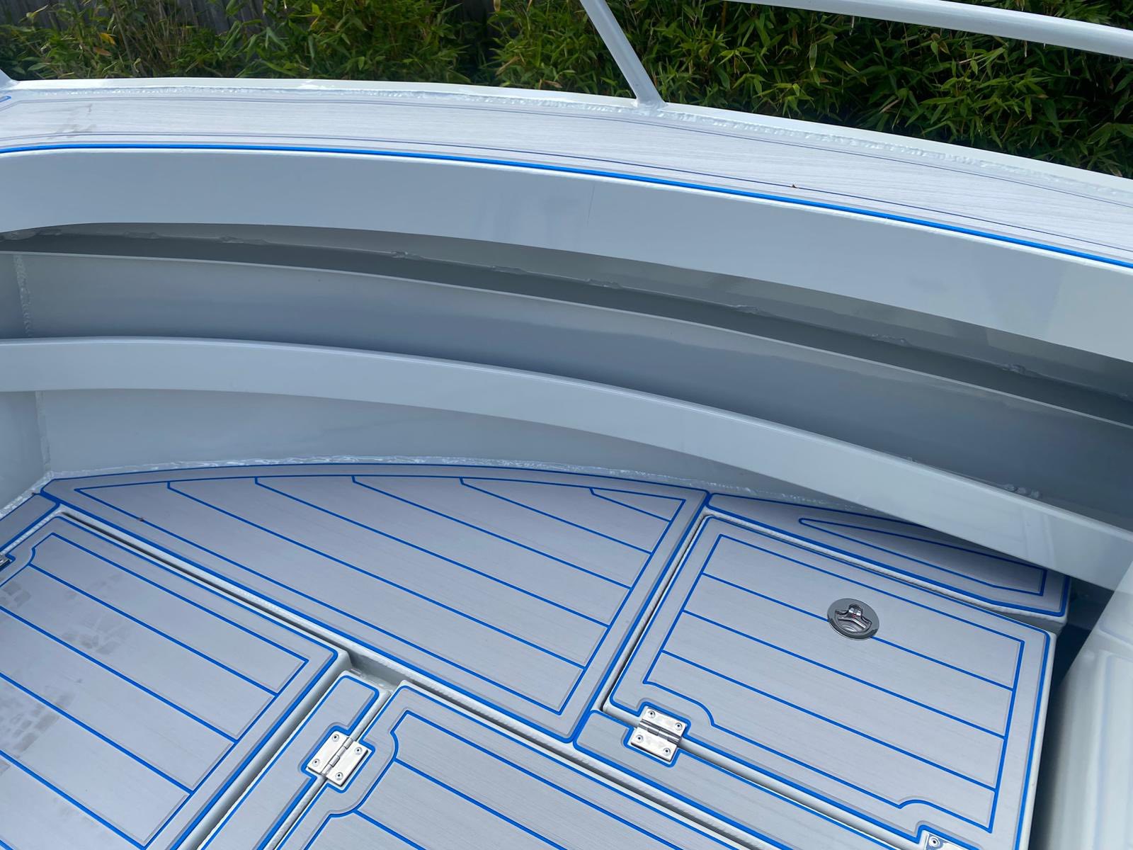 Shadow 550 side console- Coffs Metal Works Boats WPM Edition aluminum boat