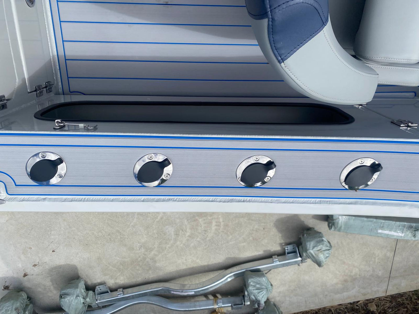 Shadow 550 side console- Coffs Metal Works Boats WPM Edition aluminum boat