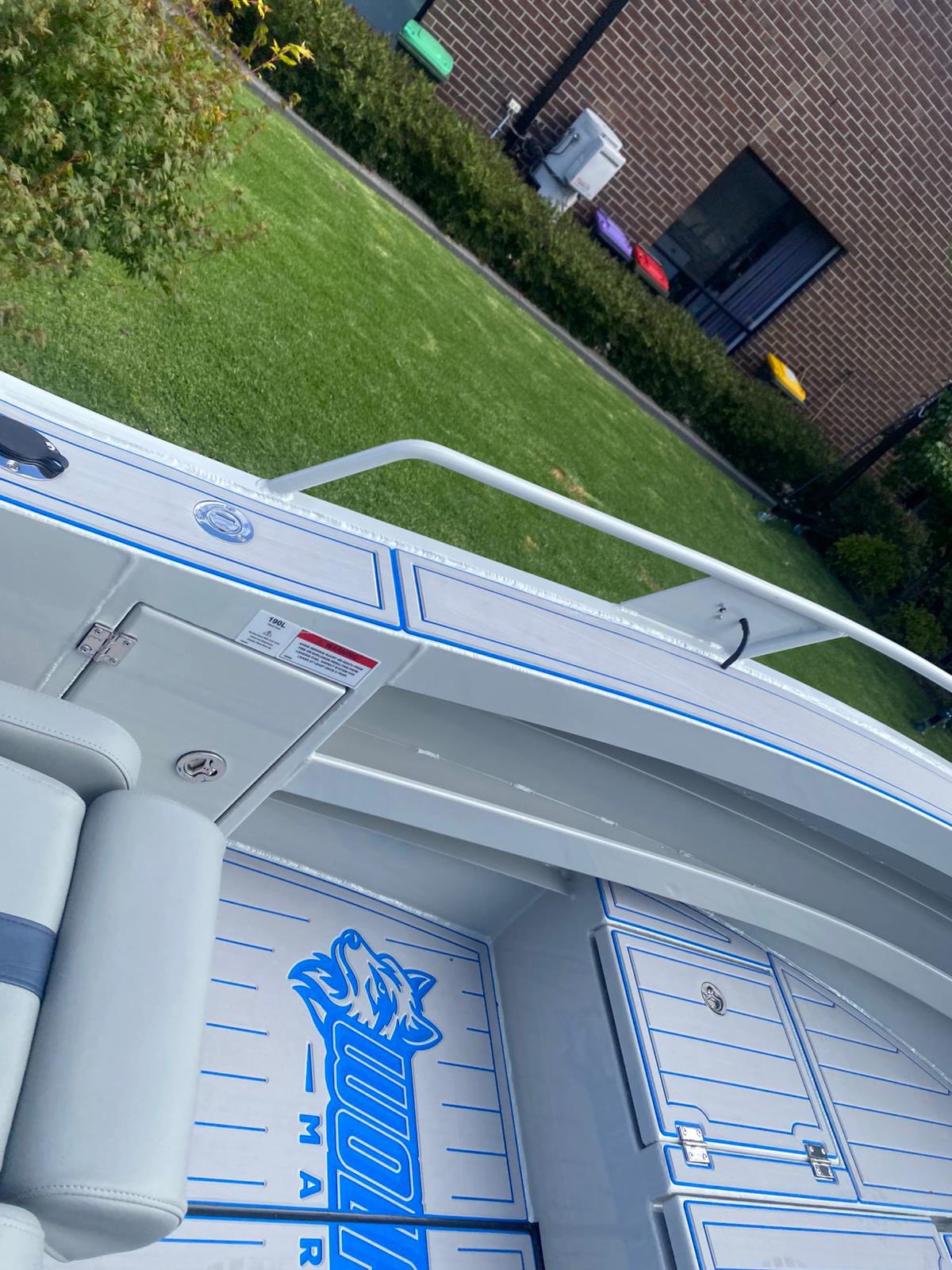Shadow 550 side console- Coffs Metal Works Boats WPM Edition aluminum boat