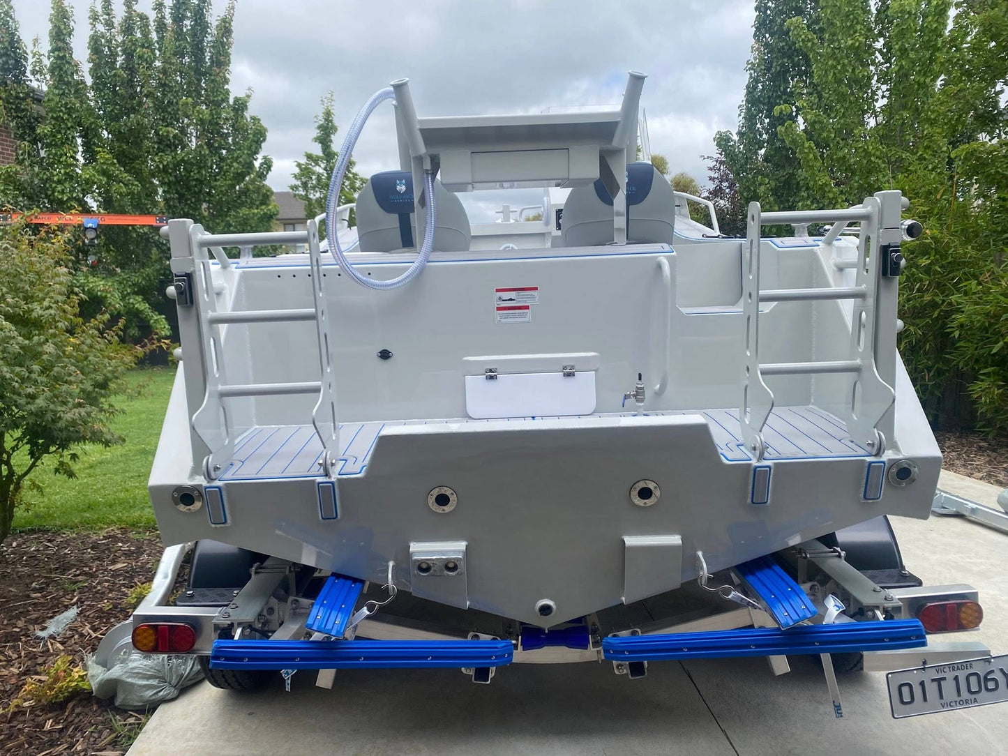 Shadow 550 side console- Coffs Metal Works Boats WPM Edition aluminum boat