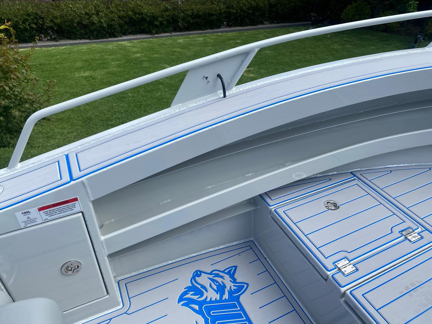 Shadow 550 side console- Coffs Metal Works Boats WPM Edition aluminum boat