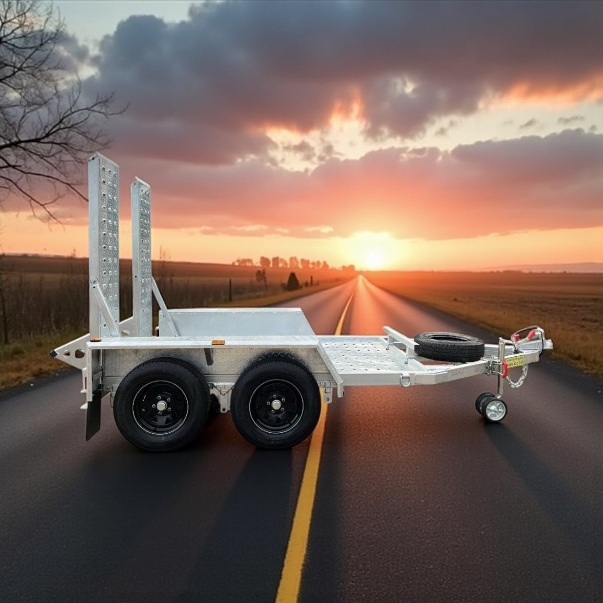 Scissor LiftExcavator Trailer – ATM 2900kg Genuine