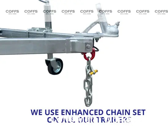 7×5 Premium Tilt Box Trailer With 7 Leaf Springs and Jockey Wheel ATM-750kg For Sale www.genuinecct.com Box Trailer