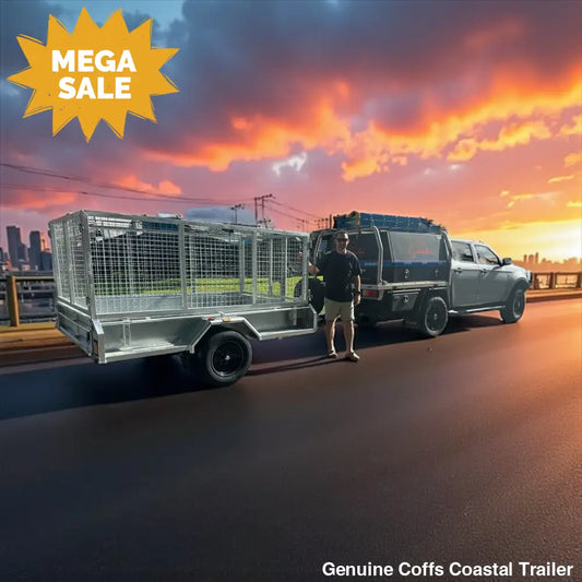 7 x 4 ft Box tilting Trailer – ATM 750kg Box Trailer