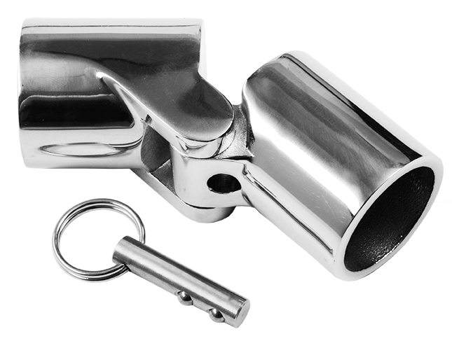 Tube Hinge With Locking Pin For 25mm Tube - Ideal With 70034 | Coffs Metal Works