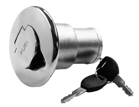 Stainless Steel Lockable Fuel Filler 38mm Hose | Coffs Metal Works
