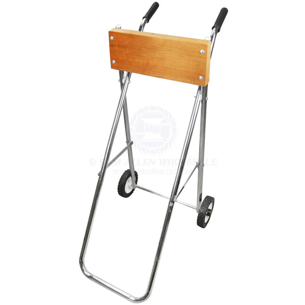 OUTBOARD MOTOR TROLLEY - FOLDING - S/S