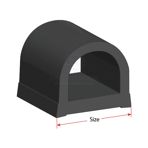 GUNWALE - D MOULDING PVC
