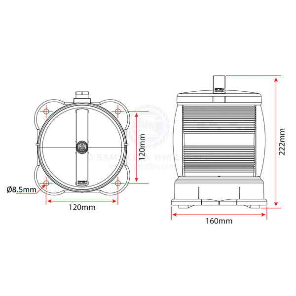 NAVIGATION LIGHTS - 55 SERIES