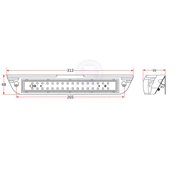 RELAXN LED - FLOOD/AWNING LIGHTS - MAKO SERIES