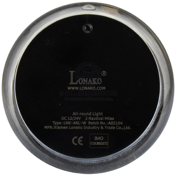 LED - NAVIGATION LIGHT - WHITE ALL ROUND LIGHT