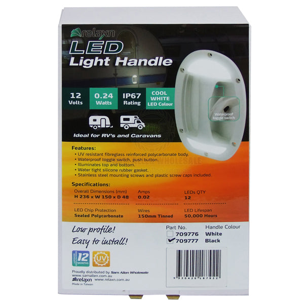 RELAXN LED - DOOR HANDLE- ILLUMINATED