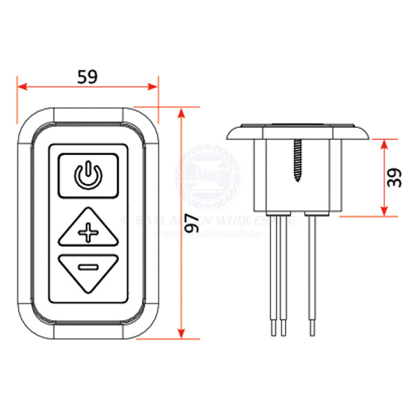 RELAXN LED - DIGITAL DIMMER SWITCH